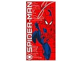 Fácil de usar Coriex Spider-Man - Toalla de Playa, poliéster, Multicolor, Talla única