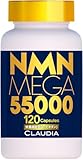 【NMN含有量 No.1級】NMNサプリメント サプリ 日本製 55000㎎ （1粒650㎎）120粒入り(4ヶ月分）日本製 高純度99.9% 耐酸性カプセル GMP認定工場 医師監修 ビオチン（栄養機能食品）ビタミン11種類 豚プラセンタエキス レスベラトロール クラウディア
