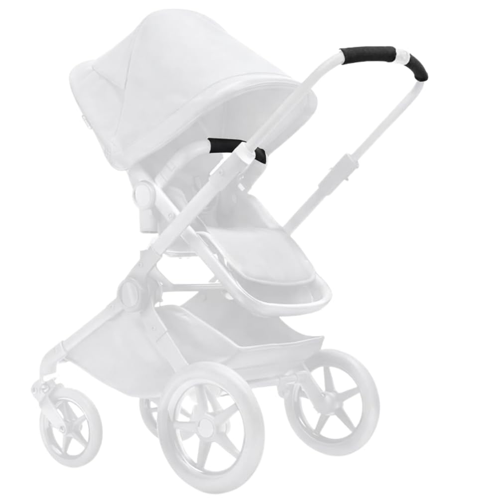 PROTEC TIF | Synthetic Leather Covers Pack for Handlebar and Carry Handle Compatible with Bugaboo Fox 2 and 3 | BEE 6 | to fit Over The Original Covers |