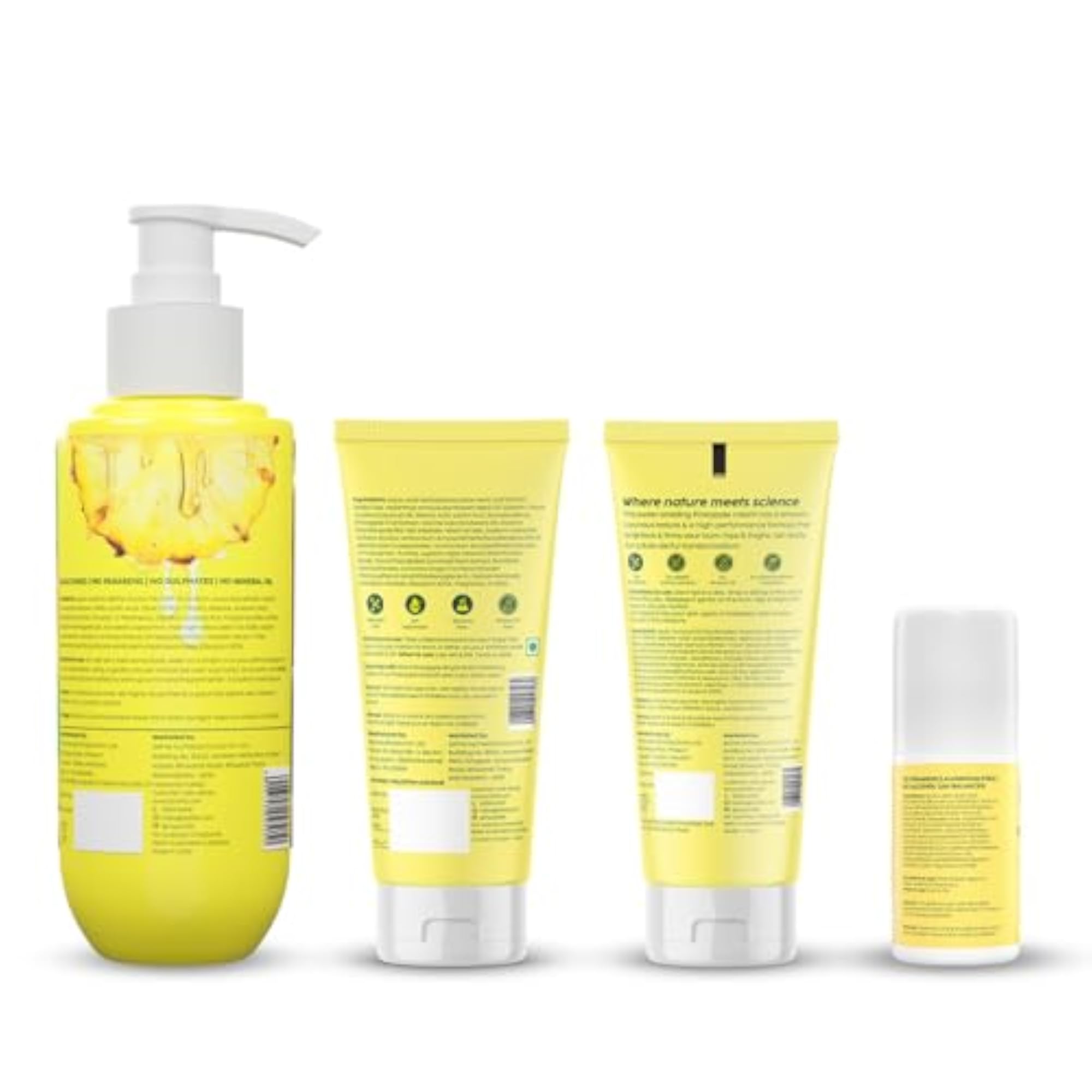 Pineapple De-Pigmentation Body Care Regime