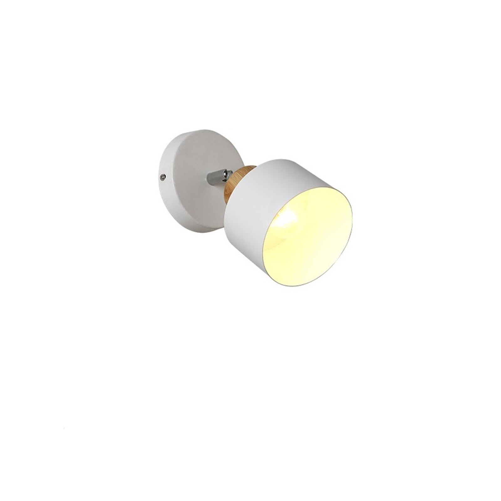Lampe de chevet murale avec tête orientable E27 pour lecture et étude - 8