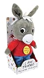 JEMINI | Peluche Trotro Musicale | 28 Cm | Chante le Générique de la Série TV | Licence Officielle | Finition Douce | Jouets D'Éveil Premier Age |Gamme Ane Trotro |Idée Cadeau Enfant Dès la Naissance
