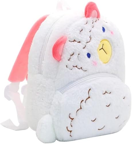 Miniatura 3 de Mochila para niños y niñas, bonita bolsa de felpa suave para niños pequeños de dibujos animados de animales pequeños, mini mochila pequeña para