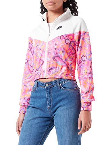 Nike Sw Ftr Fem Pk Jacke Phantom M