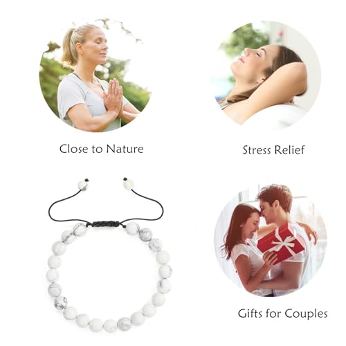 Stone Beaded Bracelets for Men Tiger Eye Lava Rock Bracelet for Women Fashion Jewelry2