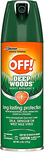 OFF! Deep Woods Insect Repellant Spray, 6 oz (Pack of 1)