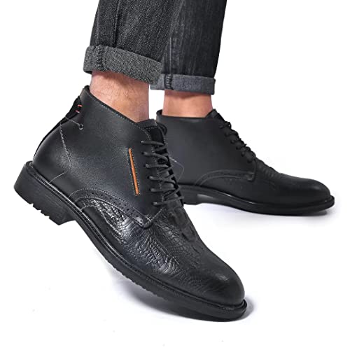 Image of Arkbird Men's Chukka Boots Genuine Leather Ankle Boot for Men Classic Casual Oxford Style Footwear