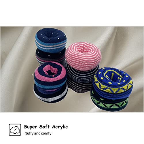 Highcamp Kids Ski Snow Socks,2 Pairs For Snowboard Skating Skiing Boys Girls Toddler Winter Outdoor Sports,Snowflake Grey M #TOP6