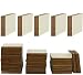 Twdrer 100PCS Unfinished Blank Wood Squares, Wooden Squares Cutout Tiles for DIY Arts Crafts, Handmade Wedding Ornaments, Centerpieces, Board Game Pieces, Ornaments for Book Signing.(5cm/2inch)