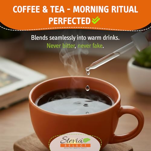 image for Stevia Select Root Beer Flavored Liquid Stevia – Zero Calorie Coffee