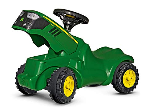 Rolly Toys Rutschauto Set Traktor John Deere Minitrac + Anhänger – Bild 6