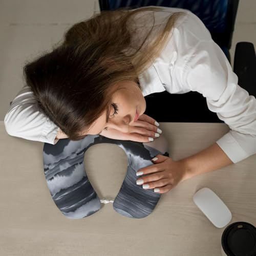 Almohada de viaje espuma viscoelástica tamaño estándar miniatura 7