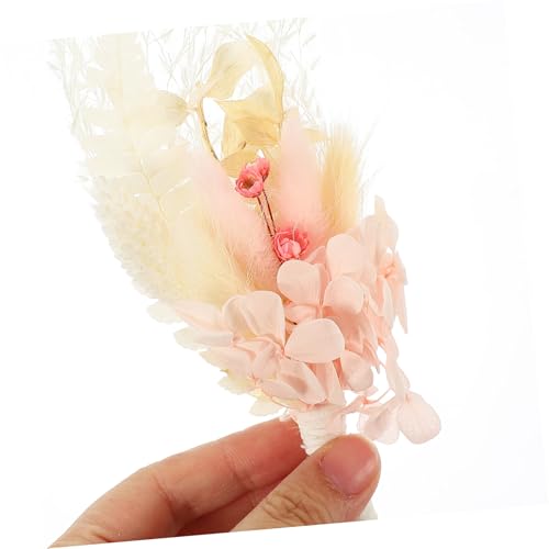 Ramo mini de flores secas natural para decoración miniatura 5