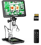 未使用　TOMLOV DM9 Pro デジタル顕微鏡 Amazon.co.jp: TOMLOV HDMI デジタル顕微鏡 USB顕微鏡 10X-1200X