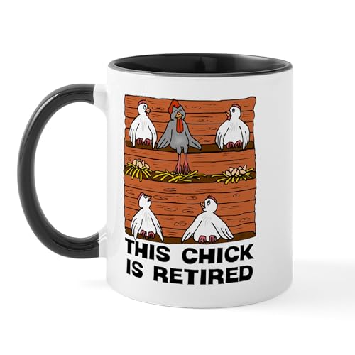 CafePress Retired Chick Mug 11 oz (325 ml) Ceramic Coffee Mug