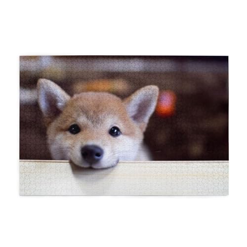 犬柄 おも動物13 1000ピース ジグソーパズル 大人向け難しい 破片なし カチっとハマる 誕生日 おしゃれ インテリア ギフトハウス (75×50cm)