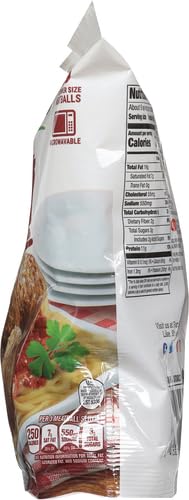 Farm Rich Italian Style Meatballs Made with Beef Pork and Authentic Bread Crumb Recipe Fully Cooked Frozen 26 — view 12