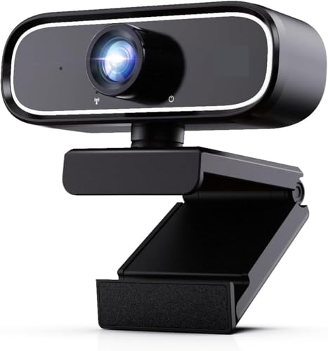 Webcam 4K UHD avec micro USB intégré et clip réglable pour PC - 6