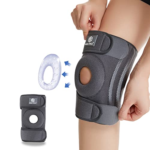 MAYKI Kniebandage Männer 1 Stück, rutschfeste Kniebandage Männer/Damen mit Patella-Gel-Polster, einstellbare Bandage Knie für Meniskus/Arthrose/Orthopädische, Atmungsaktiv Knee Support for Sport MAYKI Kniebandage Männer 1 Stück, rutschfeste Kniebandage Männer/Damen mit Patella-Gel-Polster, einstellbare Bandage Knie für Meniskus/Arthrose/Orthopädische, Atmungsaktiv Knee Support for Sport
