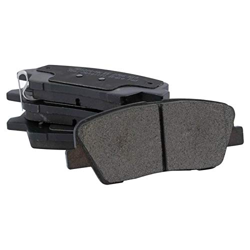 Image of TRQ Rear Brake Pad & Rotor Kit Semi-Metallic Compatible with 10-12 Santa Fe 11-13 Sorento