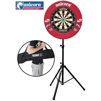 Unicorn Striker Dartboard With Darts Surround And Gorilla Arrow