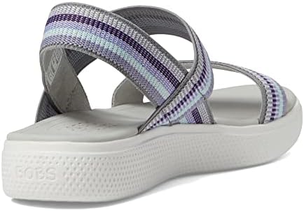 Skechers BOBS Women's 114400 Sandal, Purple Multi, 11 | Image 4