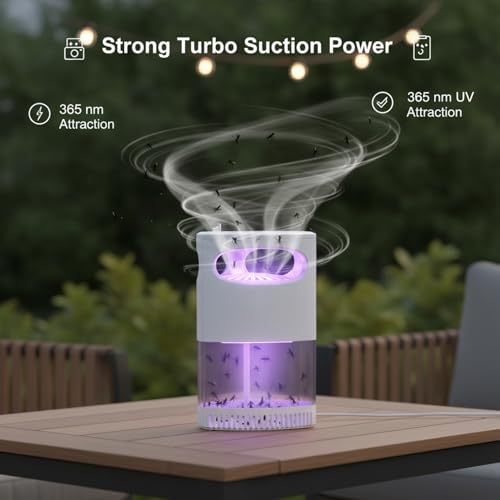 Lámpara de mosquitos potente exterminador eléctrico portátil USB doméstico exterior 3