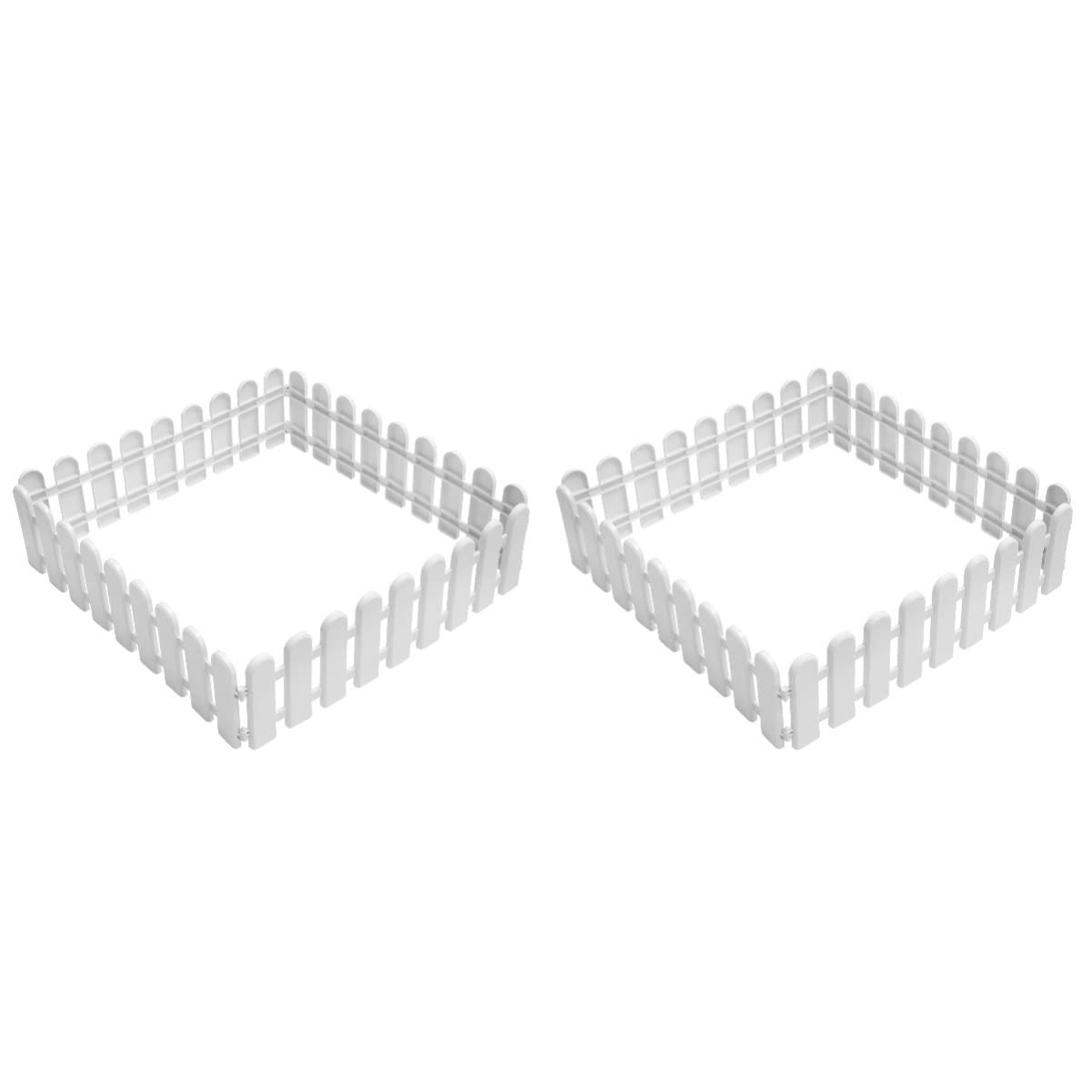 ULTECHNOVO 8pcs Pet Safety Fences Outdoor Turtle Isolation Enclosures Plastic Garden Fences Animal Pen Tortoise Run Accessories