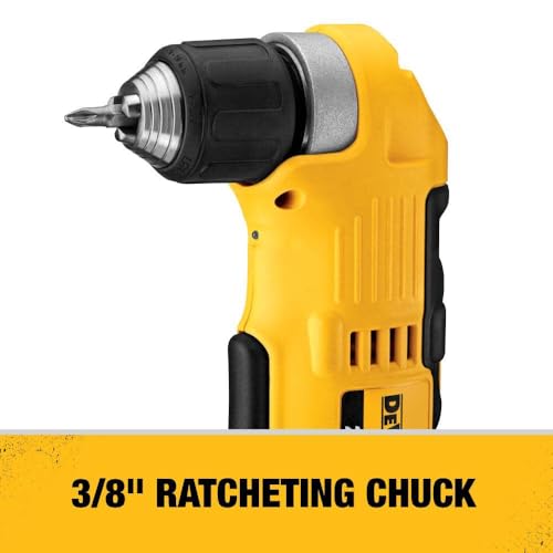 Dewalt DCD740B 20 V Max Lithium Ion 3/8-In Right Angle Drill/Driver thumb #4