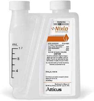 Atticus Nixlo IGR Concentrate (140 ML) - Pyriproxyfen 10% - Insect Growth Regulator - Ant, Cockroach, Flea, Fly, Mosquito