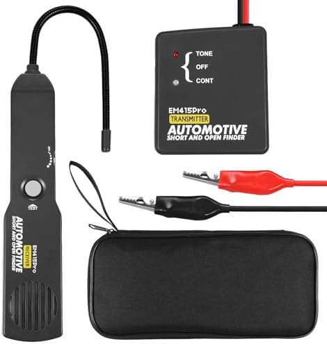 Electrical Short Open Finder for Em415pro, Professional Wire Break Finder, Automotive Circuit Tester, Cable Fault Locator, DC 6-42V Adjustable Circuit Breaker Finder Tool for Cars Trucks