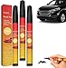 3PC All Cars Magic Pen for Car Scratches,Magic Car Scratch Removal Pen,Weatherproof Touch Up Paint Pen, The Magic Pen All Cars Scratch,Car Scratch Repair Pen(Black)