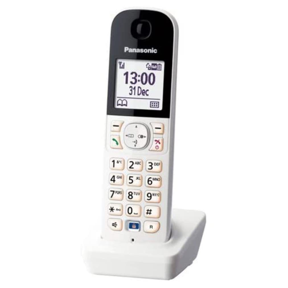 Panasonic Combiné téléphonique DECT Blanc