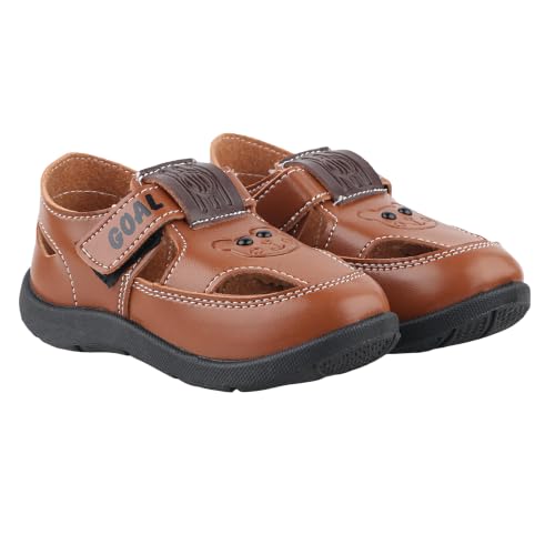 Image of Goal-1 Sandals Casual Fisherman Adjustable Sporty Summer Closed Comfortable Toe Sandals with Premium PU Padding For unisex kids-pack of 1(18 Months-4.5 Years)