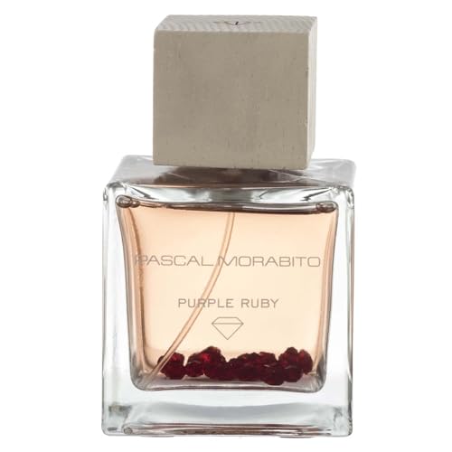 Pascal Morabito - Purple Ruby - 3.4 Oz Eau De Parfum - Fragrance Mist For Women - Floral Gourmand Scent - Perfume Spray With Gardenia, Peony, Apple, Caramel, Musk Accords