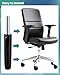 IVWNNN Office Chair Cylinder 1000lbs Adjustable Height Office Chair Hydraulic Cylinder Replacement