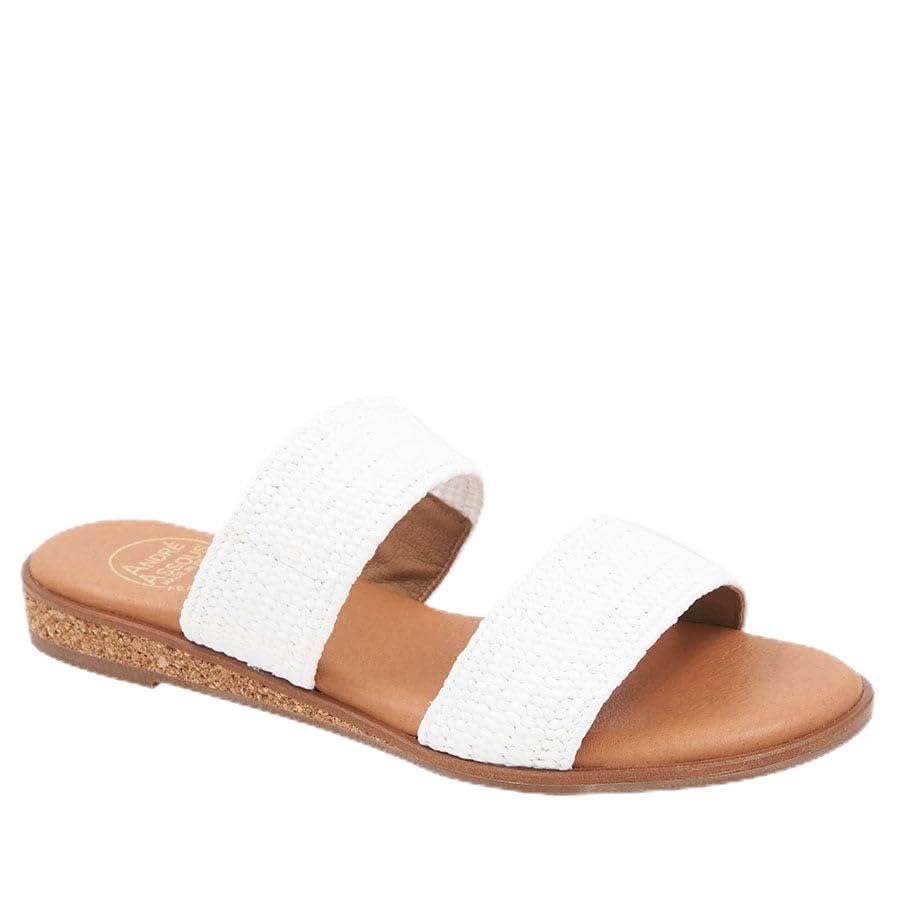 Andre Assous Women's Galia Featherweight Trendy Durable Leather Luxury Sandal Wedge