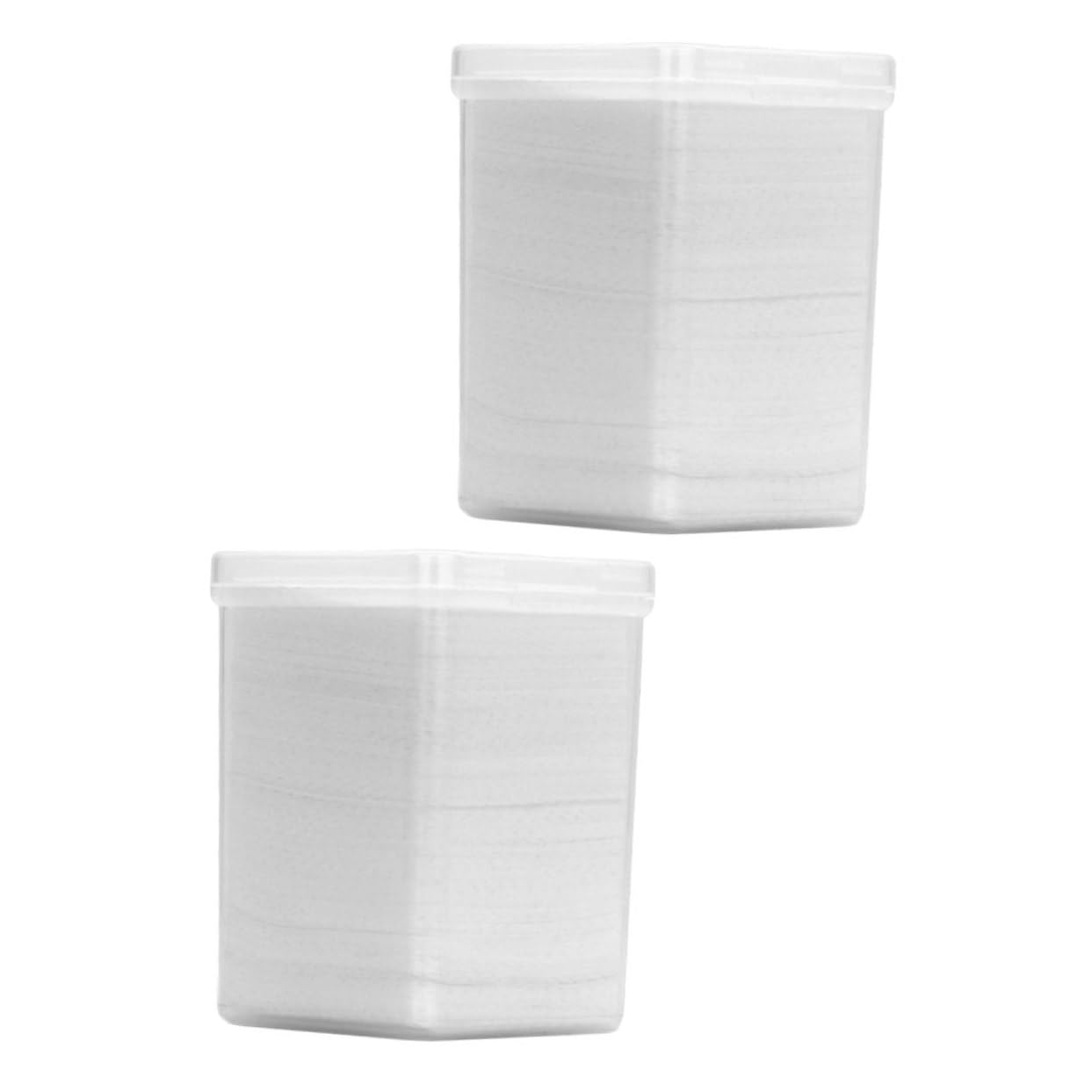 MUSISALY Nail Art Cleaning Pads Glue Wiping Pads Makeup Rounds Cotton Easy Nail Glue Removal