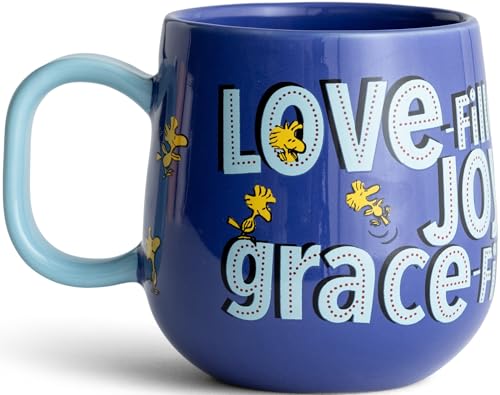 DaySpring - Peanuts - Love Joy Grace - 16oz Ceramic Mug