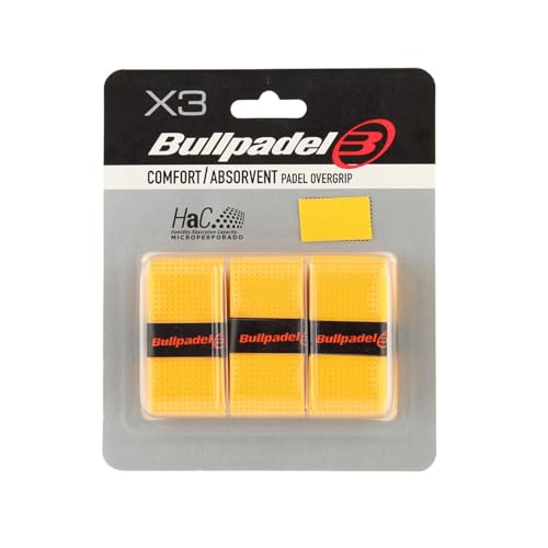 Overgrip Bullpadel 3 Unidades Gb-1201 Amarillo