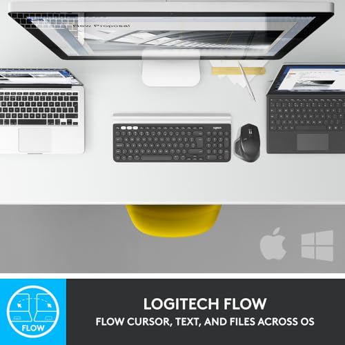 Image of Logitech MX Master 2S Bluetooth Edition Wireless Mouse, Multi-Surface, Hyper-Fast Scrolling, Ergonomic, Rechargeable, Connects Up to 3 Mac /PC Computers