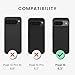 kwmobile Case Compatible with Google Pixel 10 Case - Protective Slim TPU Phone Cover - Soft Matte Finish - Radiant Yellow