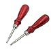 DGOL Leather 2 Size Edge Skiving Beveler Craft Keen Edge Skiver Cutting Tool