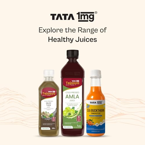 Image of Tata 1mg Sea Buckthorn Turmeric Plus Juice | Rich in Omega 7 & Vitamin C | Supports Immunity, Skin Health & Energy Levels | Antioxidant-Rich Nutraceutical | 300ml