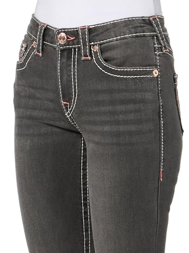 True Religion Women's Mid Rise Becca Boot Big T​3