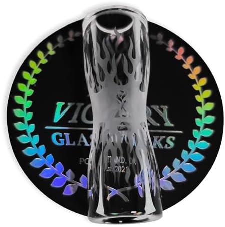 Fused Quartz Pillars w/Surface Enhancements - Hourglass Tip 9x15x...