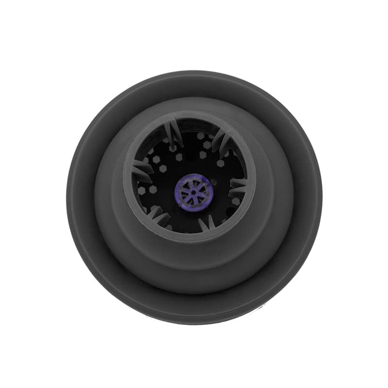 Hair Dryer Diffuser Attachment, Silicone and Portable Blower Diffuser - Applicable Hair Dryer Caliber Approx 3.5cm to 5cm (Black) - Image 5