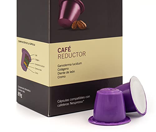 Q77+ CAFÉ REDUCTOR - Cápsulas de Café Adelgazante, Compatible con Nespresso, 28 Cápsulas 28.9 ml Cover