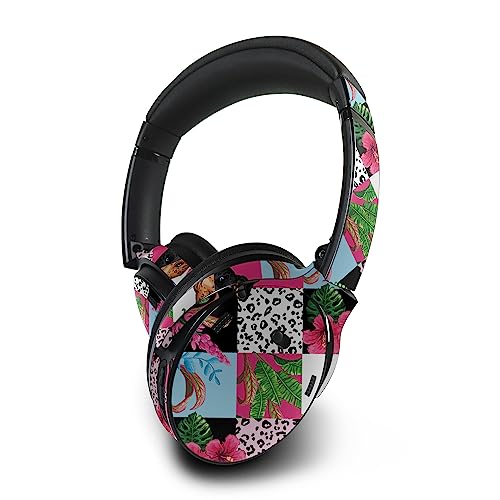 Image of MightySkins Skin Compatible with Bose QuietComfort 45 Headphones - Cat Tile | Protective, Durable, and Unique Vinyl Decal wrap Cover | Easy to Apply, Remove, and Change Styles | Made in The USA