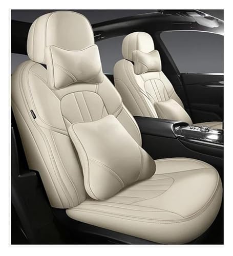 Housses de siège auto pour Jeep Grand Cherokee WK2 ensemble complet protection cuir beige